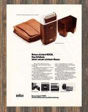 Braun sixtant 8008 - Reklame Werbeanzeige Original-Werbung 1974 (5)