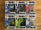 Lot of Six Funko Pop Marvel Avengers Mech Strike Figures New in Original Boxes