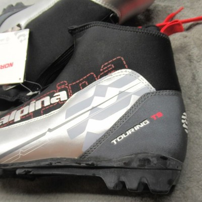 Alpina Mens Ski Boots 9 EU42 Black T9 Touring Cross Country 