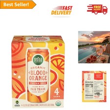 Artisan Blood Orange Soda, 4 Pack -  11.2 Fl Oz Bottles by Whole Foods