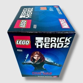 ⚔️ LEGO 41591 BrickHeadz Marvel Black Widow Brand New SHELF WEAR Sealed 🔥
