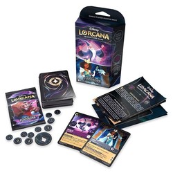 Disney Lorcana: Rise of the Floodborn Amethyst & Steel Starter Deck
