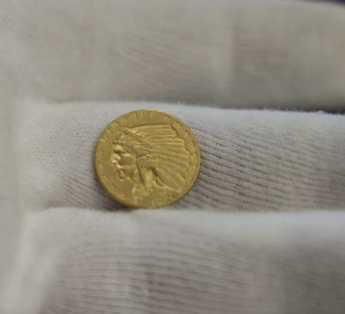 1926 US 2 1/2 Indian Gold Piece XF (Cleaned)