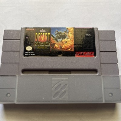 Desert Strike Return to the Gulf (Super Nintendo SNES) Cart only