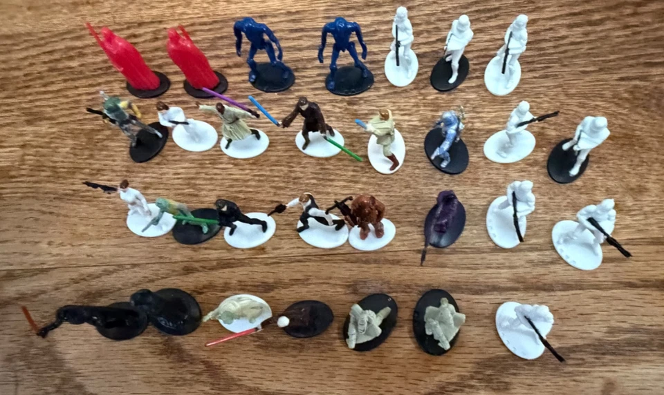 Star Wars Epic Duels Game Replacement Pieces Near Full Set 30 of 31 - Image 2 of 4