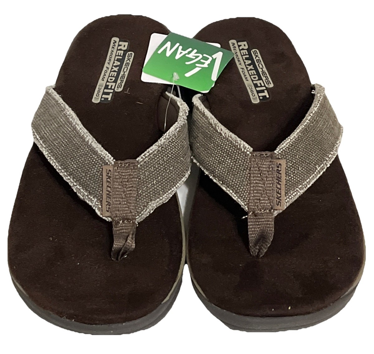NEW NO BOX - SIZE 7  Men Skechers Relaxed Fit Supreme Bosnia Sandals 64152 Brown NEW NO BOX - SIZE 7 Men Skechers Relaxed Fit Supreme Bosnia  main image 2