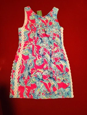 Lilly Pulitzer Lobsters In Love Mila Shift Size 10 New W/ Tags - Image 1 of 4