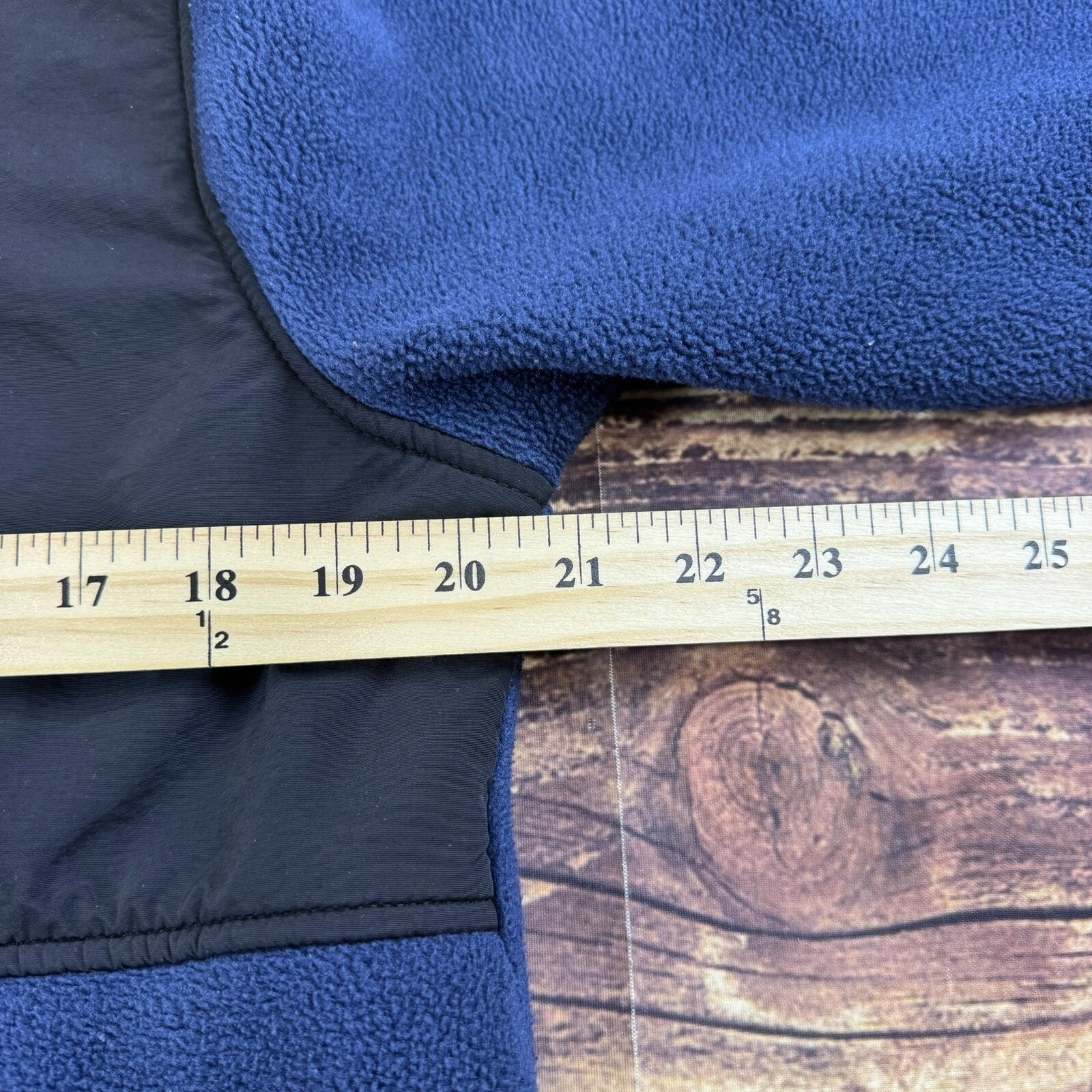 VETEMENTS Charles River Apparel Giacca Pullover Ragazzo Ragazzo Nero Blu Full Zip Taglia Large