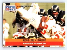 1991 Pro Set Spanish #308 Reggie Cobb Fresh Break EX-EXMINT