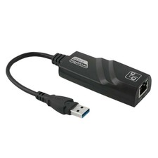 USB 3.0 to 10/100/1000 Mbps Gigabit RJ45 Ethernet Network LAN Adapter for PC Mac