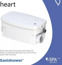 SANIFLO Sanishower Drain Pump - Residential,slash prices
