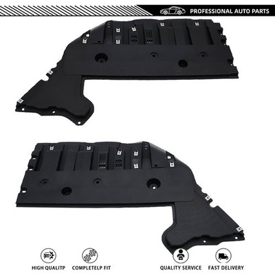 Front RH+LH Splash Shield For 2017-2020 Ford Fusion 2019 2020 Responder Hybrid