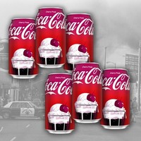 Coca-Cola Cherry Float 6X Dose (355Ml) - Usa Import, Softdrink