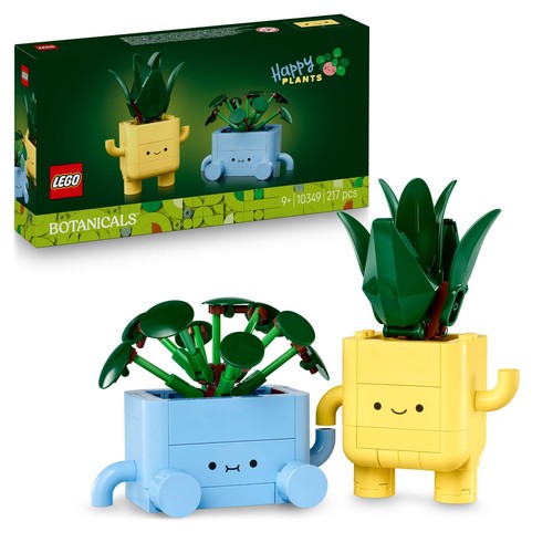 LEGO Botanicals Happy Plants Home Decor Building Set 10349 - Picture 2 of 3