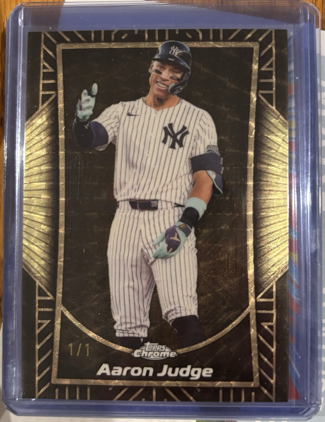 2025 Topps Chrome Aaron Judge SUPERFRACTOR (SE-2) 1/1 Shadow Etch NY Yankees SSP