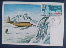 CARTE PREMIER JOUR TIMBRE N° 1574 EXPÉDITION POLAIRE OBLITÉRÉ PARIS 1968