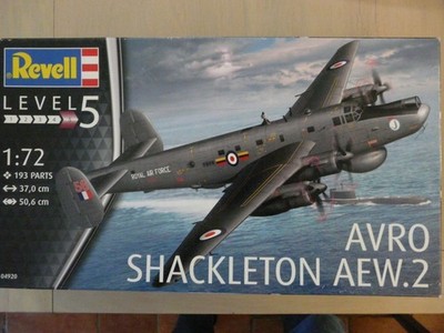 1/72 REVELL Model Airplane Ref 04920 Avro Shackleton AEW.2