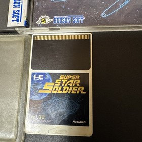 SUPER STAR SOLDIER HUDSON NEC PC Engine Japan
