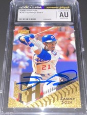 Sammy Sosa Cards, Rookie Cards and Autographed Memorabilia Guide 40