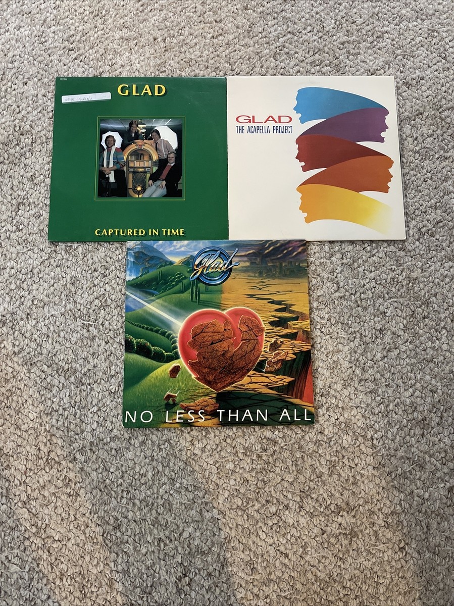 1983 GLAD LP No Less Than All Bingo Record Lot 12” Lps with 1983 GLAD LP No Less Than All Bingo Record Lot 12” Lps with