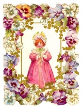 two early 20th century die cut valentines