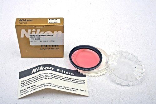 Nikon 52mm CC30R Magenta- 2265 Black & White Contrast+correction Filter+MINT/New - Picture 1 of 5