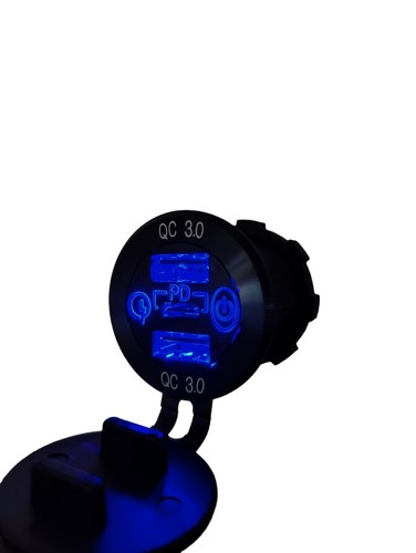 USB 12V Ciggy Merit Engel Sockets Volt Amp Meter suit car boat tinnie caravan - Picture 63 of 76
