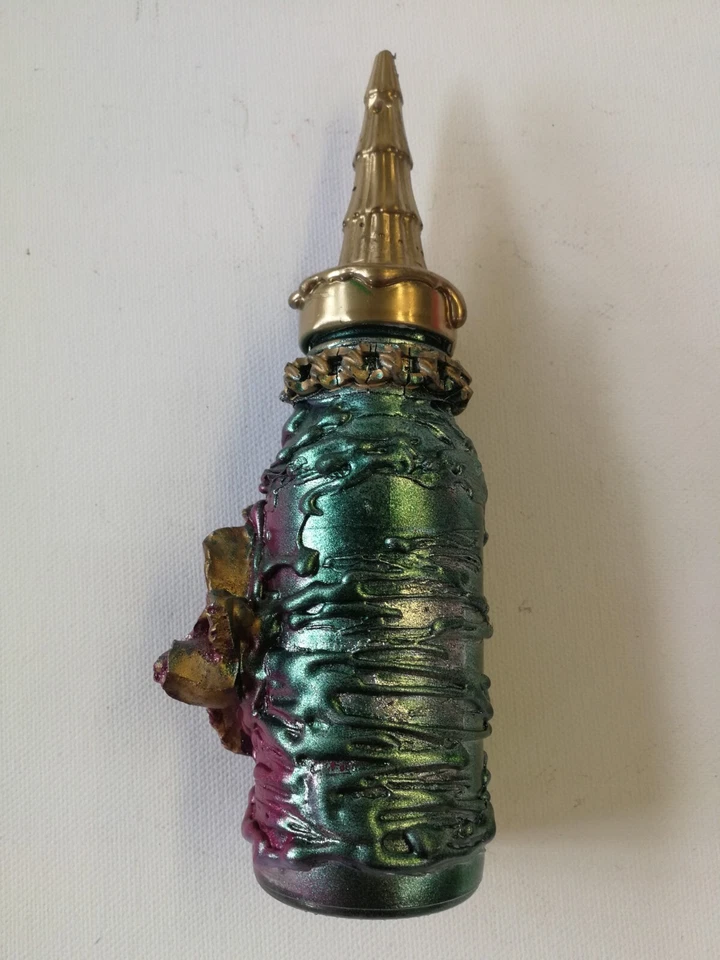 muñeca de arte artista roble original firmada marioneta accesorios casa hogar flores torre Foto 2 de 4