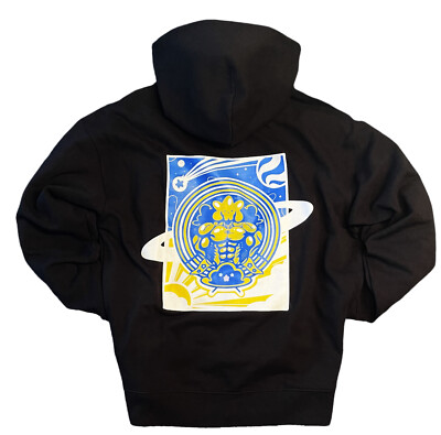 Hoodie Men Black- Pullover Quality Comfortable Brand New Small