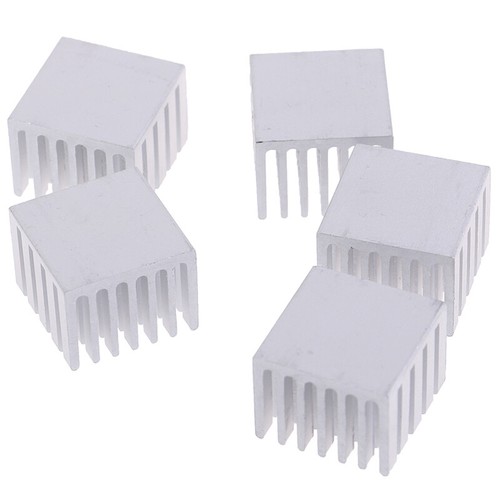 5Pcs 20x20x15mm Cooling Accessories DIY Heatsink CPU GPU Chip Aluminum Hea`hg - Afbeelding 8 van 11