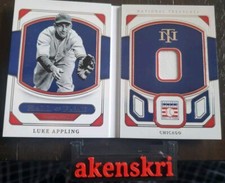 🔥 2023 National Treasures HOF Materials LUKE APPLING Patch Booklet 76/99 🔥 