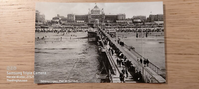 Postcard Scheveningen Pier en Kurhaus ungel _