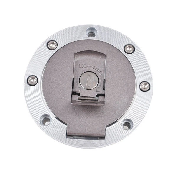 Aluminum Fuel Gas Tank Cap Keys Set For Yamaha YZF R1 1998-1999 R6 1999-2000 SU - Изображение 2 из 4