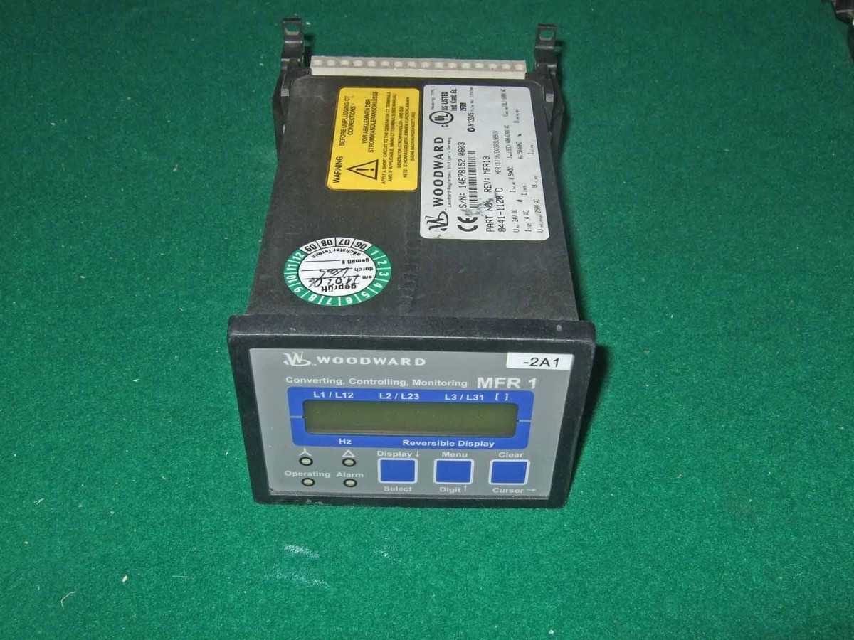 woodward PN 8441-1120D MFR1 Converting Controlling Monitoring