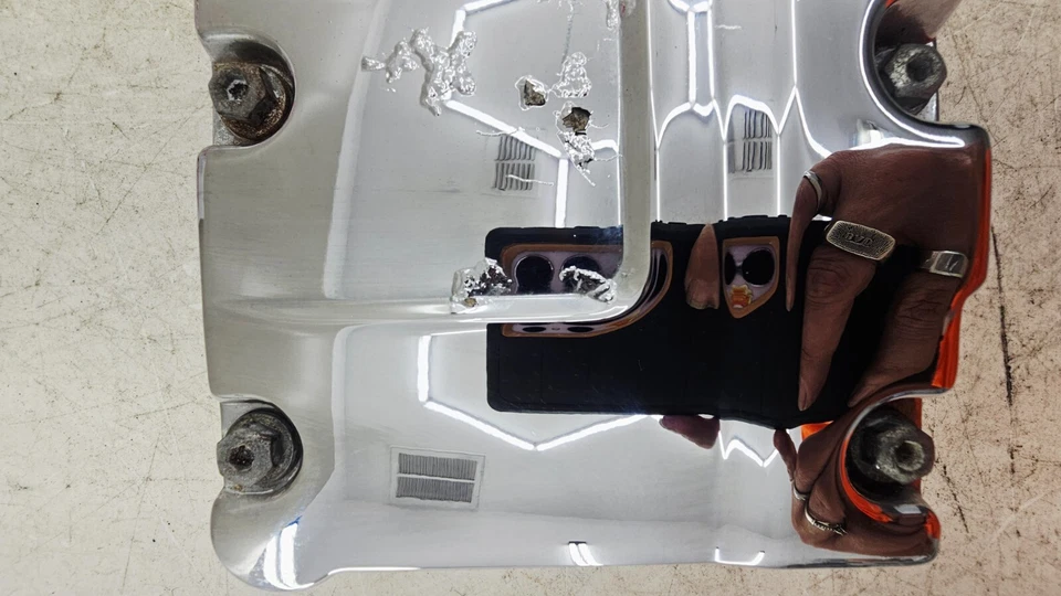 Harley FLH Roadking 2000 cromo culata basculante cajas 17593-99 Foto 4 de 4