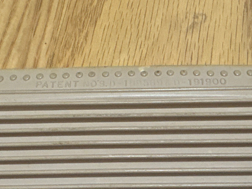 Rubbermaid Antik Vintage Herd Theke Matte Warm Pad Untersetzer 3020 - Bild 7 von 11
