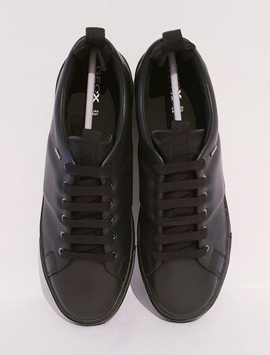 GEOX AMPHIBIOX MAYRAH ABX CUERO NEGRO IMPERMEABLES ZAPATOS REINO UNIDO 4/EU 37 - Imagen 6 de 11