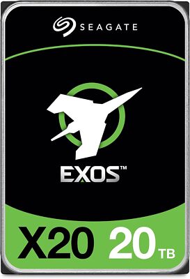 ST20000NM007D Seagate Exos X20 20TB 7200RPM SATA 6Gb/s 256MB 3.5in Internal HDD