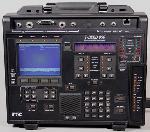 TTC/Acterna T-BERD TB-950 Communications Analyzer Opts:DDS-LL/TIMS/SIG/DATA/PRI+ - Picture 2 of 12