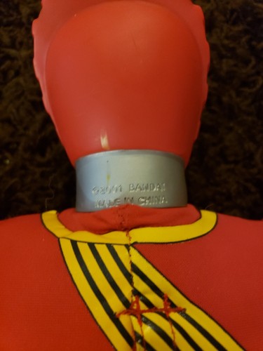Plüschtier - RED RANGER Power Rangers Wild Force - Bandai - 20 Zoll Stofftier 2001 - Bild 6 von 12