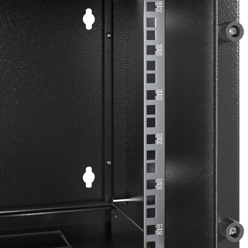 Armoire réseau 10" armoire serveur 10 pouces 12U boîtier mural rack serveur noir - Photo 8/10
