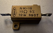 DALE NH-10 15 Ohm 10 Watt 5 Resistor New None Inductive Resistor    New