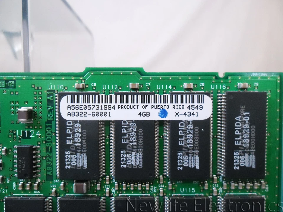 HP AB322-69001 4GB High-Density SDRAM Server Memory AB322-60001 - Image 2 of 3