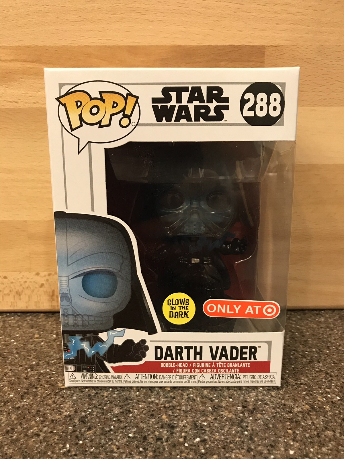 Funko Pop! Star Wars - Darth Vader #288 - Exclusivo Objetivo - Nuevo En Mano