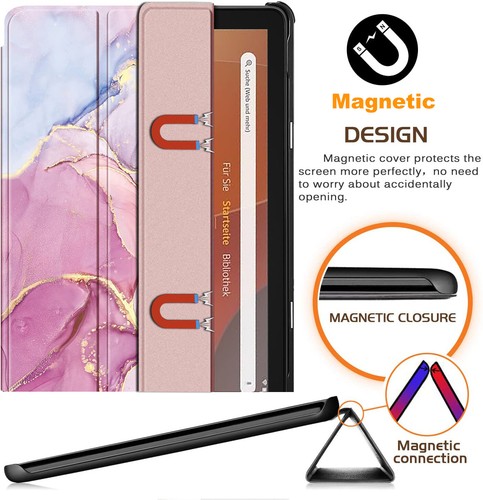 Housse de protection +9H film blindé verre Amazon Fire HD 10/10 Plus 13th Gen 10.1 2023-3 - Photo 26/45