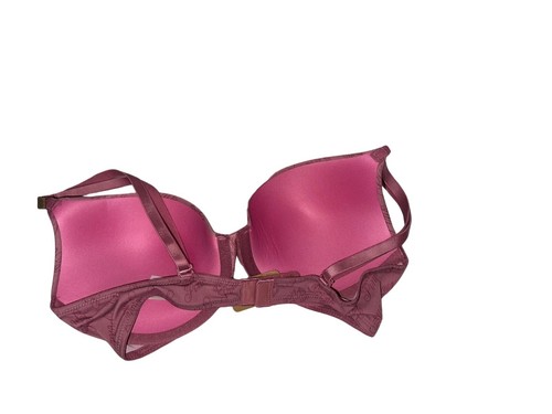 Victoria's Secret Pink Wear Everywhere Smooth Push Up Bra Soft Begonia Script NW - Bild 3 von 3
