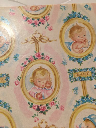 Vintage Mid Century Gift Wrap From The 50’s - Picture 9 of 12