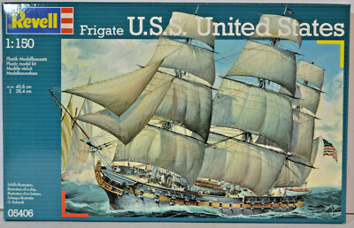 Fregatte U.S.S Revell Modellbausatz 05406 United States im Maßstab 1:150