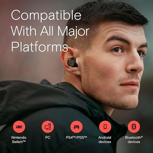 EPOS Audio GTW 270 Hybrid True Wireless Auricolari da Gioco Chiusi con Dongle USB-C - Foto 8 di 11
