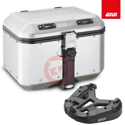 GIVI KOFFERRAUM DOLOMITEN 46L DLM46A + KIT PLATTE 5137FZ M7 BMW F 900 XR 2020-2021
